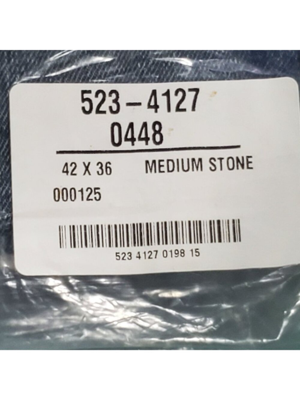 Arizona Jean Co. Mens Original Straight Jeans Medium Stone 42X36 Straight Leg - Picture 7 of 12
